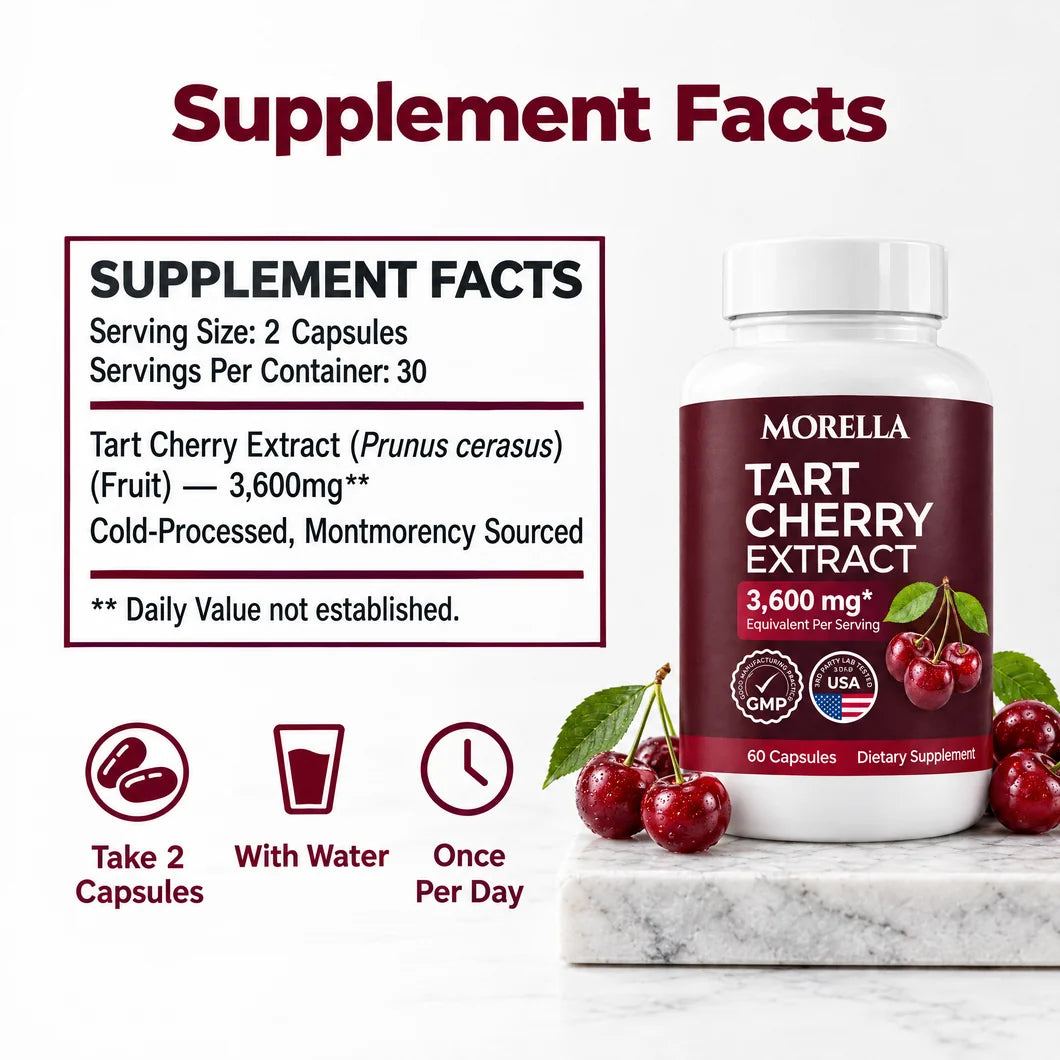 Morella Tart Cherry Extract